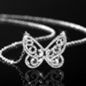 SWEET BUTTERFLY NECKLACE FEMALE SIMPLE TEMPER